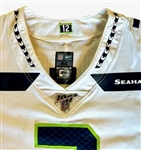 Russell Wilson 2019 Seattle Seahawks Game Worn Jersey vs. Vikings w/ Photo-Match & Seahawks Team LOA