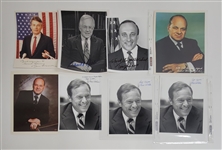 Lot of 50 Political Office Related Autographed 8x10 Photos w/ Detailed Letter of Provenance