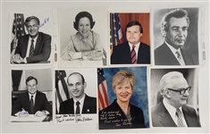 Lot of 50 Political Office Related Autographed 8x10 Photos w/ Detailed Letter of Provenance