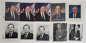 Lot of 50 Political Office Related Autographed 8x10 Photos w/ Detailed Letter of Provenance