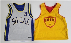 Lot of 2 Brandon Jennings Authentic High School Jerseys