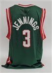 Lot of 7 Brandon Jennings Authentic NBA Jerseys