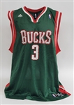 Lot of 7 Brandon Jennings Authentic NBA Jerseys