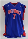 Lot of 7 Brandon Jennings Authentic NBA Jerseys