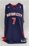 Lot of 7 Brandon Jennings Authentic NBA Jerseys