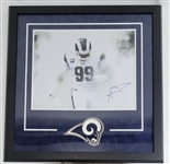 Aaron Donald Autographed & Framed 16x20 Photo JSA