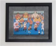 Mike Tyson Autographed & Framed 11x14 "Punch Out" Photo