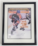 Wayne Gretzky Autographed & Framed Sports Illustrated Cover UDA