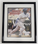 Ken Griffey Jr. Autographed & Framed Sports Illustrated Cover UDA