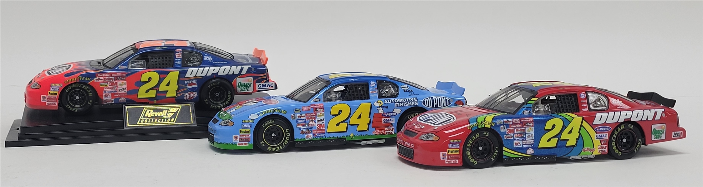 Lot of 3 Jeff Gordon Limited Edition Diecast Cars