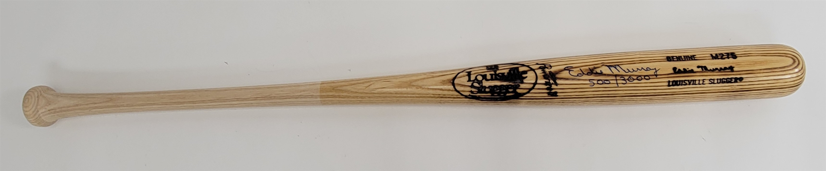 Eddie Murray Autographed & Inscribed Louisville Slugger Bat TriStar