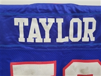 Lawrence Taylor 1990 New York Giants Game Used Jersey w/ Dave Miedema LOA