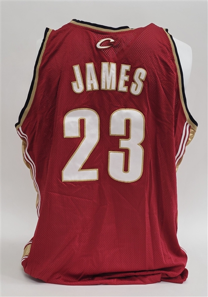LeBron James 2005-06 Cleveland Cavaliers Game Used Jersey w/ Dave Miedema LOA