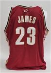 LeBron James 2005-06 Cleveland Cavaliers Game Used Jersey w/ Dave Miedema LOA