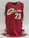 LeBron James 2005-06 Cleveland Cavaliers Game Used Jersey w/ Dave Miedema LOA