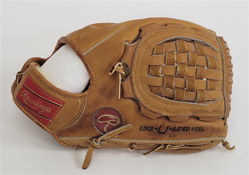 Ryne Sandberg 1982 Chicago Cubs Game Used & Autographed Rookie Glove w/ PSA/DNA John Taube Dennis Esken & JSA LOAs