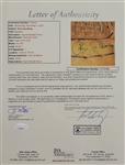 Ryne Sandberg 1982 Chicago Cubs Game Used & Autographed Rookie Glove w/ PSA/DNA John Taube Dennis Esken & JSA LOA's