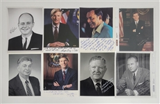 Lot of 48 Governors Autographed 8x10 Photos w/ Letter of Provenance