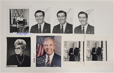 Lot of 49 Political Office Related Autographed 8x10 Photos w/ Letter of Provenance