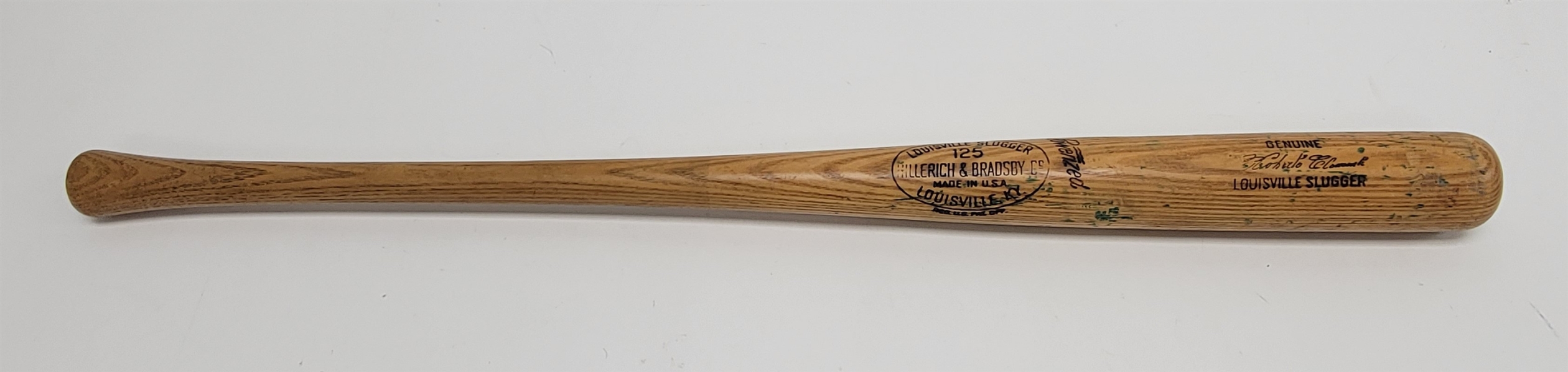 Roberto Clemente 1962 Pittsburgh Pirates Game Used Bat PSA/DNA GU 9