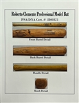 Roberto Clemente 1962 Pittsburgh Pirates Game Used Bat PSA/DNA GU 9