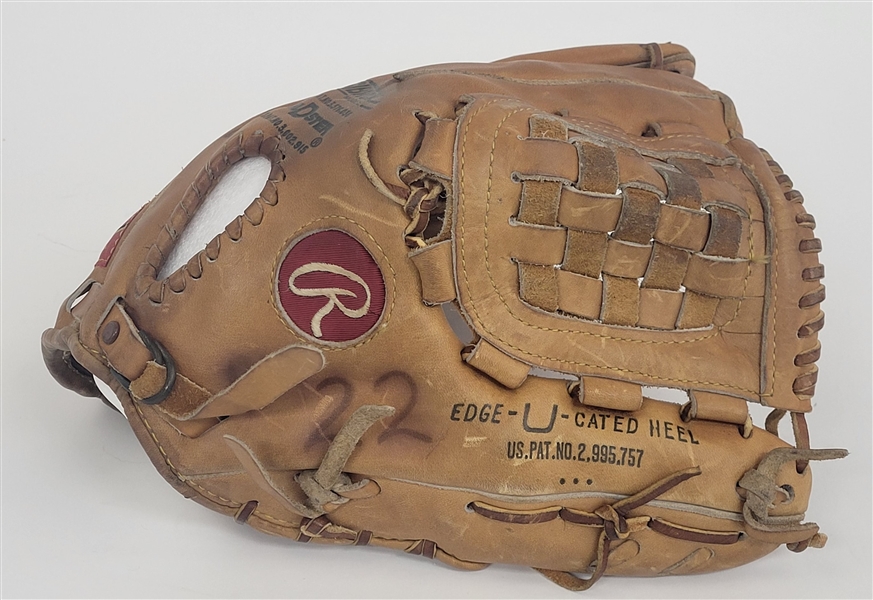 Bert Blyleven’s 1978 Pittsburgh Pirates Game Used Glove PSA/DNA and Blyleven Signed Letter of Provenance