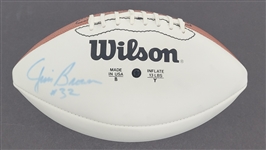 Jim Brown Autographed Wilson NFL Football w/ Beckett LOA
