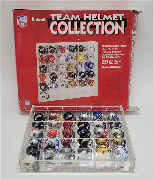 Riddell 31 Piece NFL Team Mini Helmet Collection