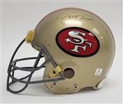 Joe Montana Autographed San Francisco 49ers Full Size Authentic Helmet Beckett