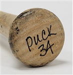 Kirby Puckett 1994 Minnesota Twins Game Used & Autographed Bat PSA/DNA GU 10 w/ Beckett LOA