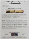 Kirby Puckett 1994 Minnesota Twins Game Used & Autographed Bat PSA/DNA GU 10 w/ Beckett LOA