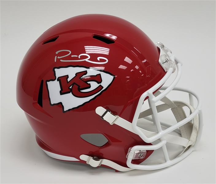 Patrick Mahomes Autographed Kansas City Chiefs Full Size Replica Helmet Beckett