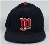 Kent Hrbek c. 1986-87 Minnesota Twins Game Used Hat w/ Dave Miedema LOA