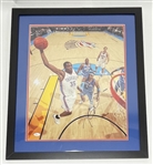 Kevin Durant Autographed & Framed 16x20 Photo JSA
