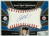 Joe Mauer Autographed 2004 Upper Deck Sweet Spot Signatures #SSJM Card