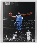 Karl-Anthony Towns Autographed & Inscribed "2016 ROY" Canvas LE #16/16