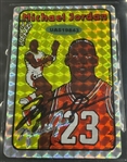 Michael Jordan RARE Autographed 1985 Rookie Jewel Prism Sticker - One of the Rarest Jordan Items in Existence BGS 8.5 NM-MT+ w/ 10 Auto UDA
