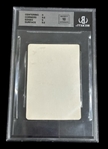 Michael Jordan RARE Autographed 1985 Rookie Jewel Prism Sticker - One of the Rarest Jordan Items in Existence BGS 8.5 NM-MT+ w/ 10 Auto UDA