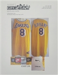 Kobe Bryant 1998-99 Los Angeles Lakers Game Used & Autographed Jersey w/ JSA & Dave Miedema LOA's