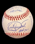 Kirby Puckett Autographed Stat Baseball LE #307/1000