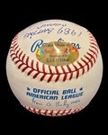 Kirby Puckett Autographed Stat Baseball LE #307/1000
