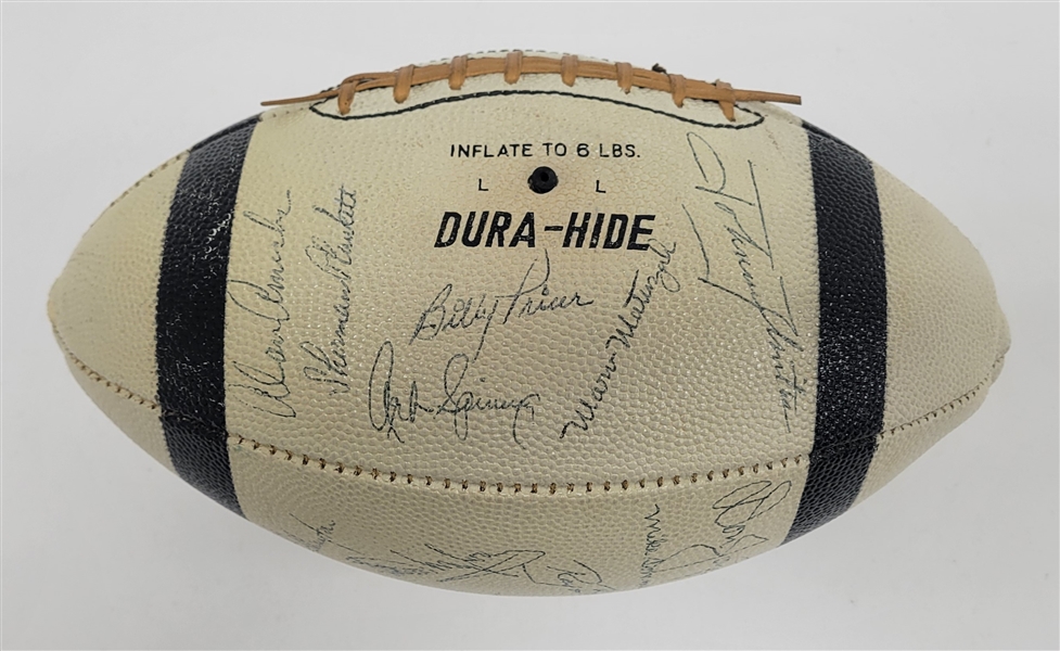 1959 Baltimore Colts Team Signed Football *All Clubhouse Signatures*