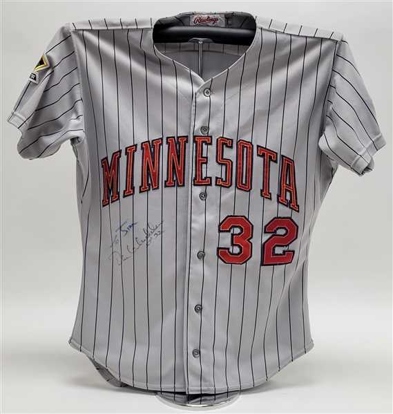 Dan Gladden 1991 Minnesota Twins Game Used & Autographed Jersey