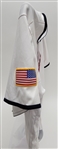 Joe Mauer 2017 Minnesota Twins Game Used 4th of July Jersey *Hit HR* MLB