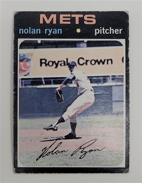 Nolan Ryan 1971 Topps #513 Card