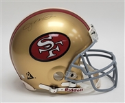 Joe Montana Autographed San Francisco 49ers Full Size Authentic Helmet Steiner