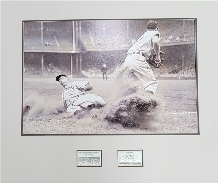 Joe DiMaggio Matted 19x29 New York Yankees Photo