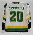 Dino Ciccarelli Early 1980s 1 Of 1 Minnesota North Stars Jersey w/ Letter of Provenance