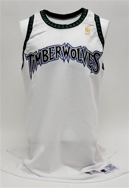 1996-97 Minnesota Timberwolves Game Issued Jersey