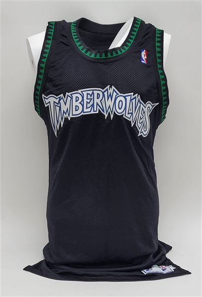 1995-96 Minnesota Timberwolves Game Issued Jersey